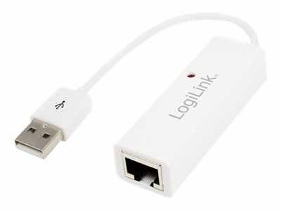 Logilink Fast Ethernet Usb 2 0 To Rj45 Adapter